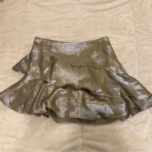 Zara, Metallic Skort